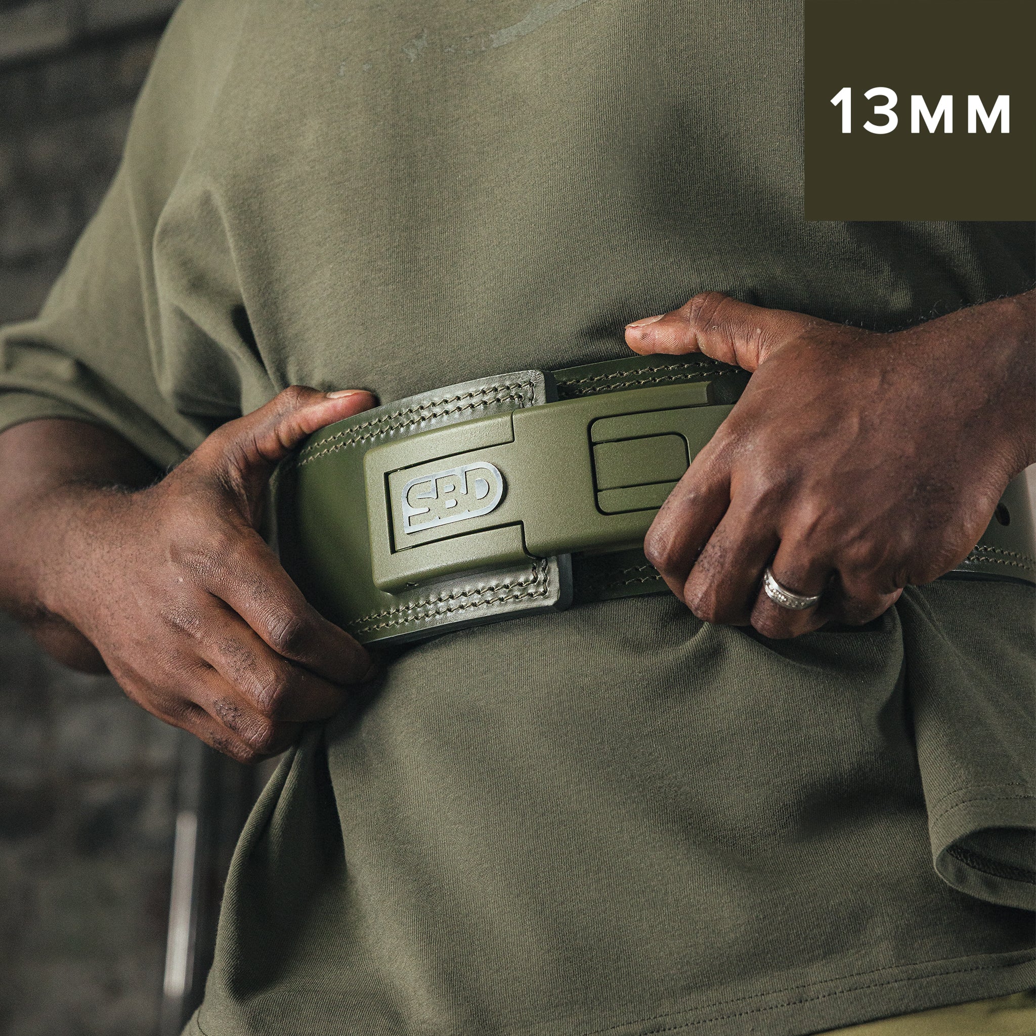 SBD Gewichthebergürtel 13mm (Limitierte Resolve Edition)