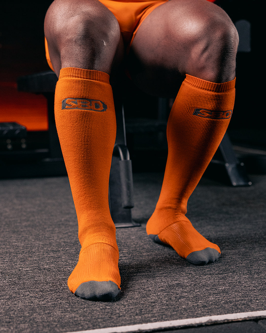Forge Kreuzhebesocken Orange
