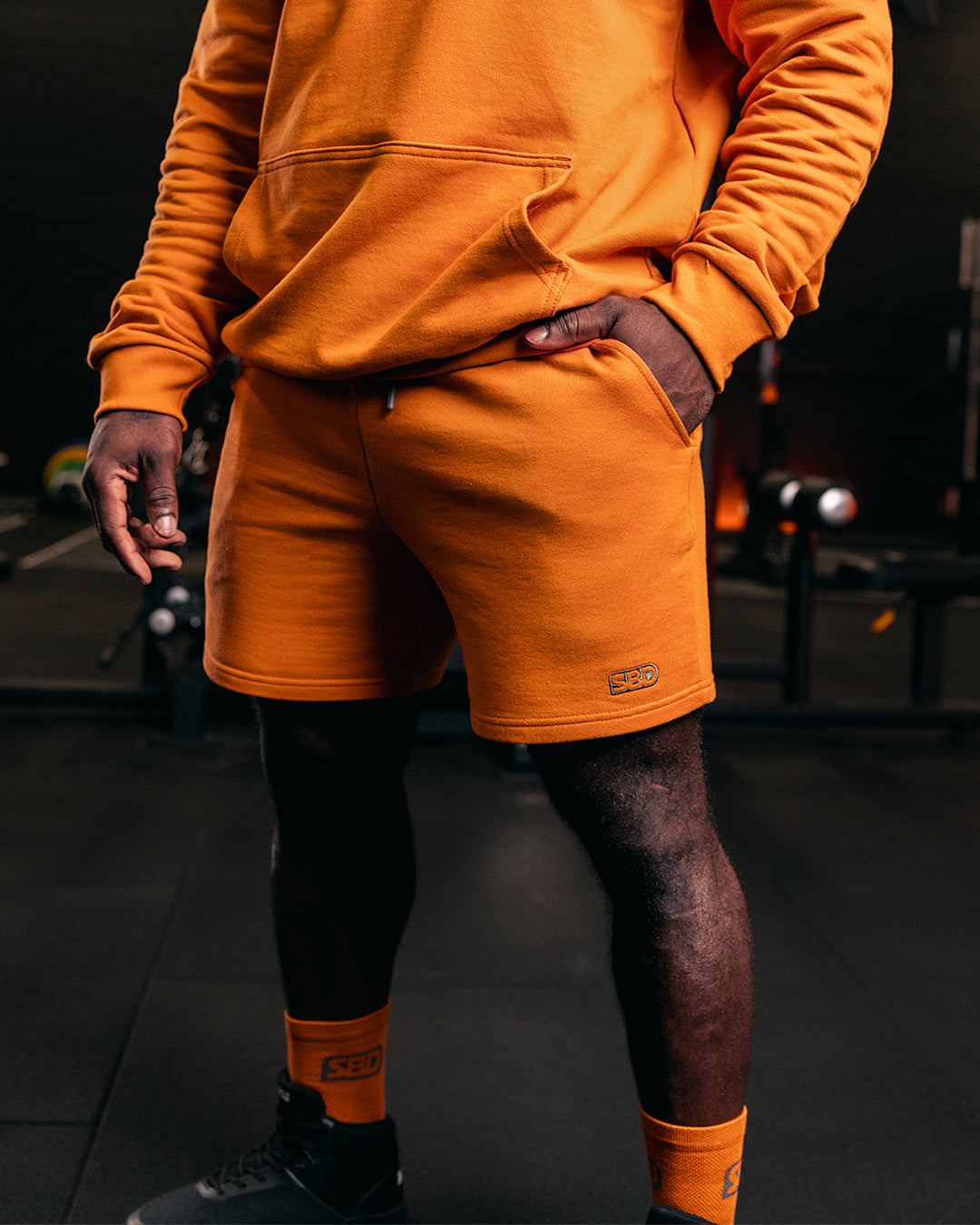 Herren Forge Shorts Orange