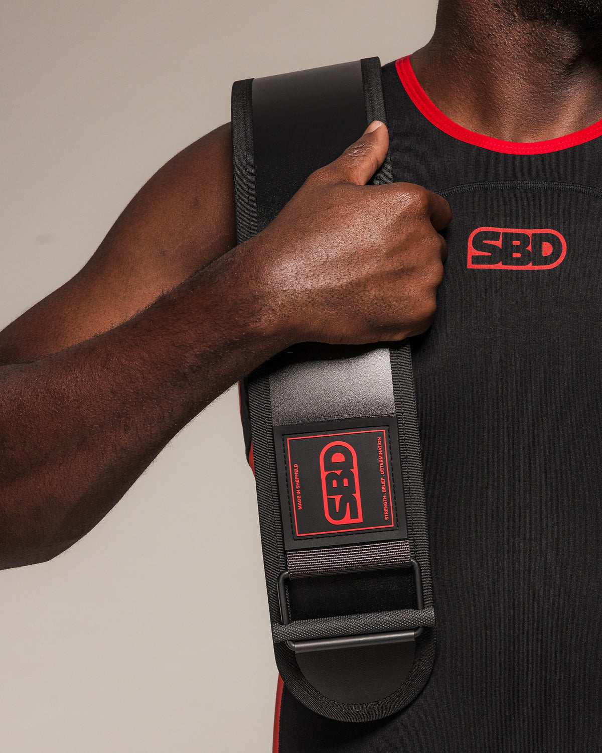 SBD Hybrid Weightlifting Belt mit SBD-Patch