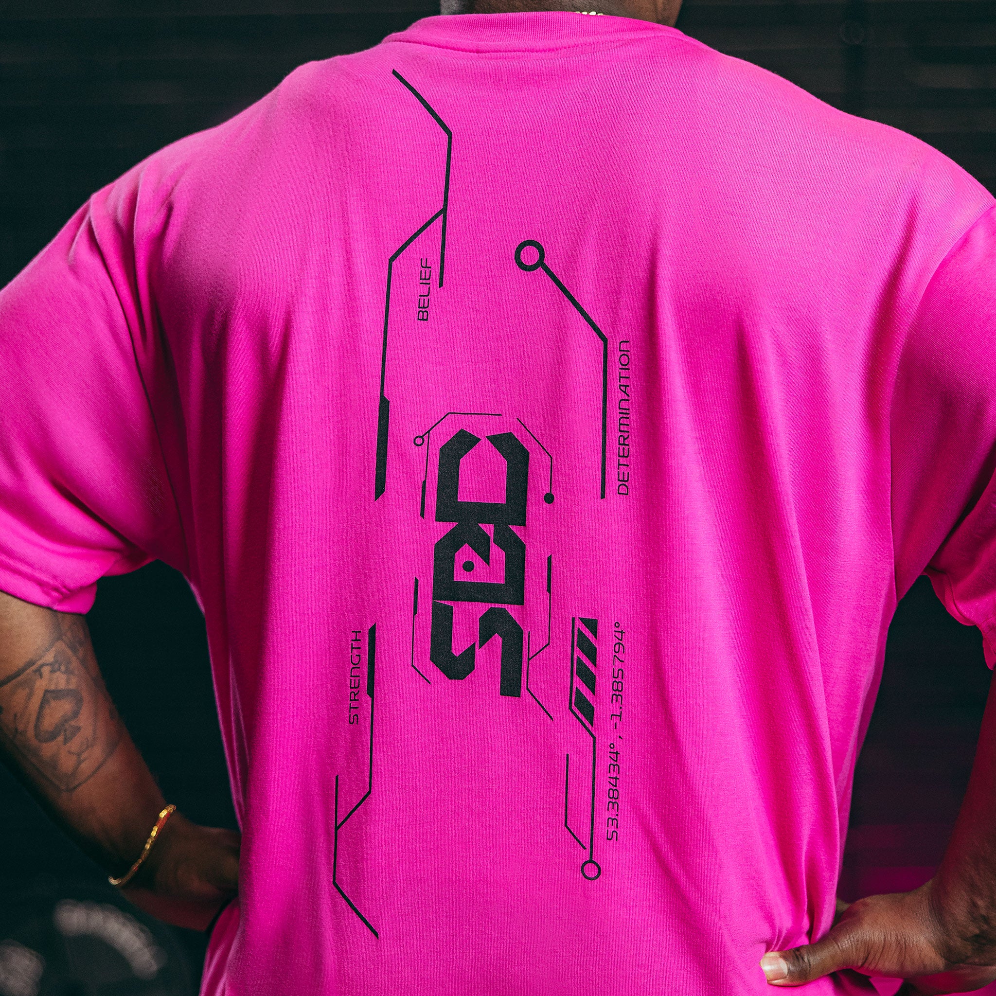SBD Oversized T-Shirt Glow Pink (Limitierte Nova Edition)