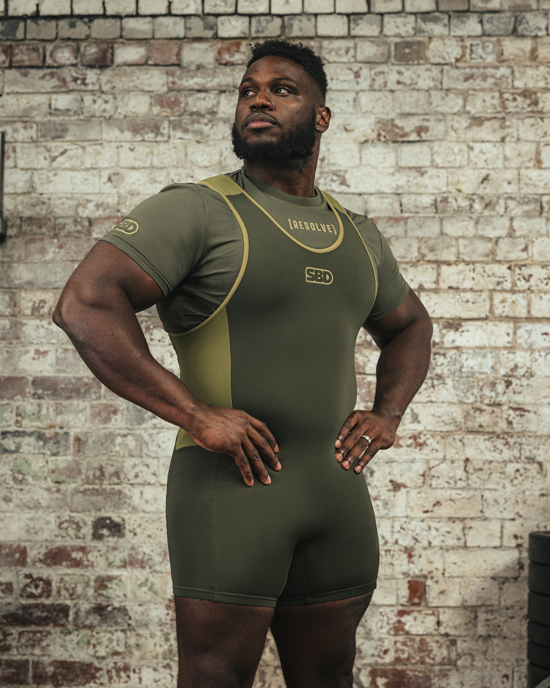 Herren Resolve Powerlifting Singlet