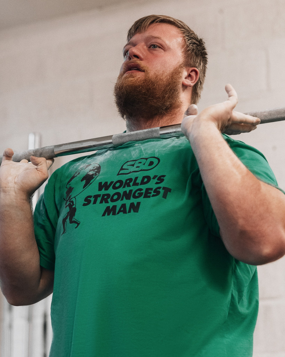 SBD World's Strongest Man T-Shirt 2023 Heats grün 2