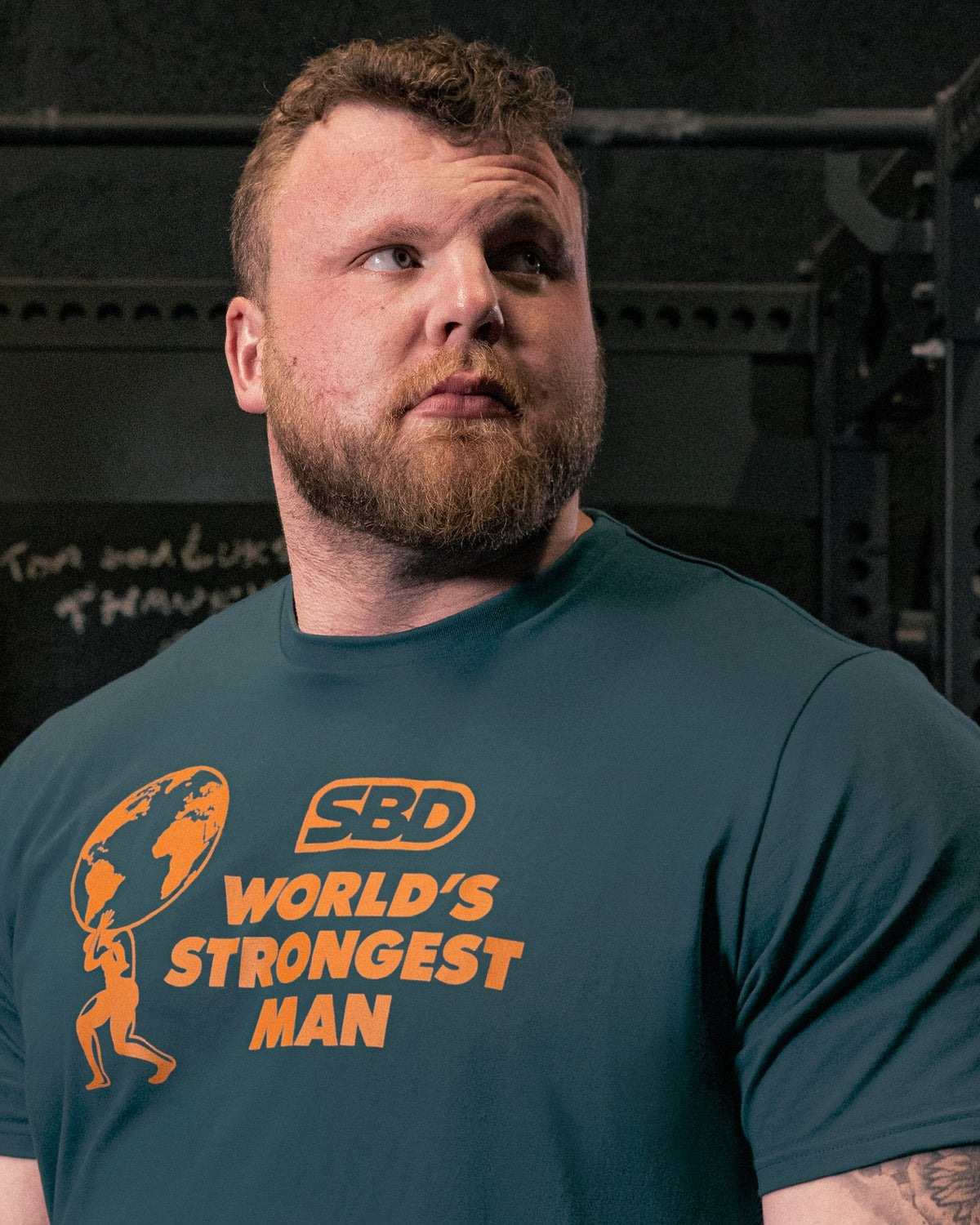 SBD World's Strongest Man T-Shirt 2025 Heats Navy 2