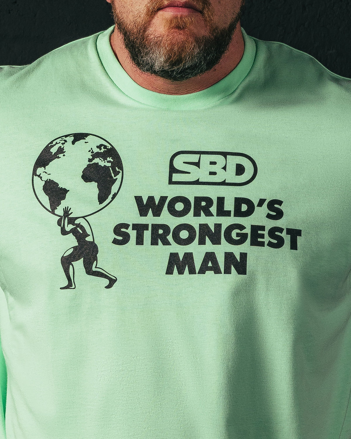 SBD World's Strongest Man T-Shirt 2026 Finals Mint 2
