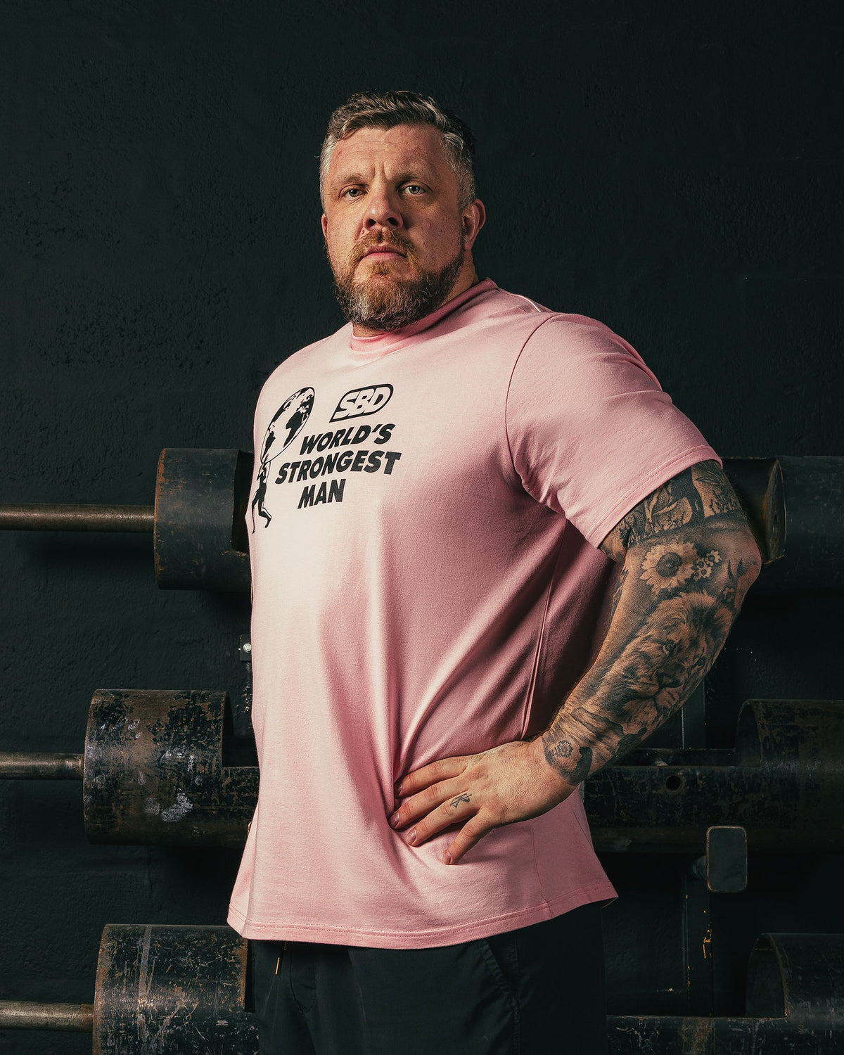 SBD World's Strongest Man T-Shirt 2026 Heats Peony 1