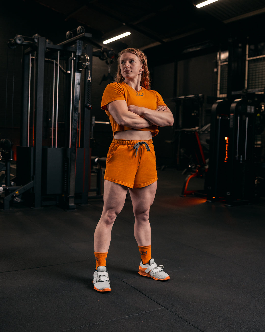 Women's Forge Orange Shorts
