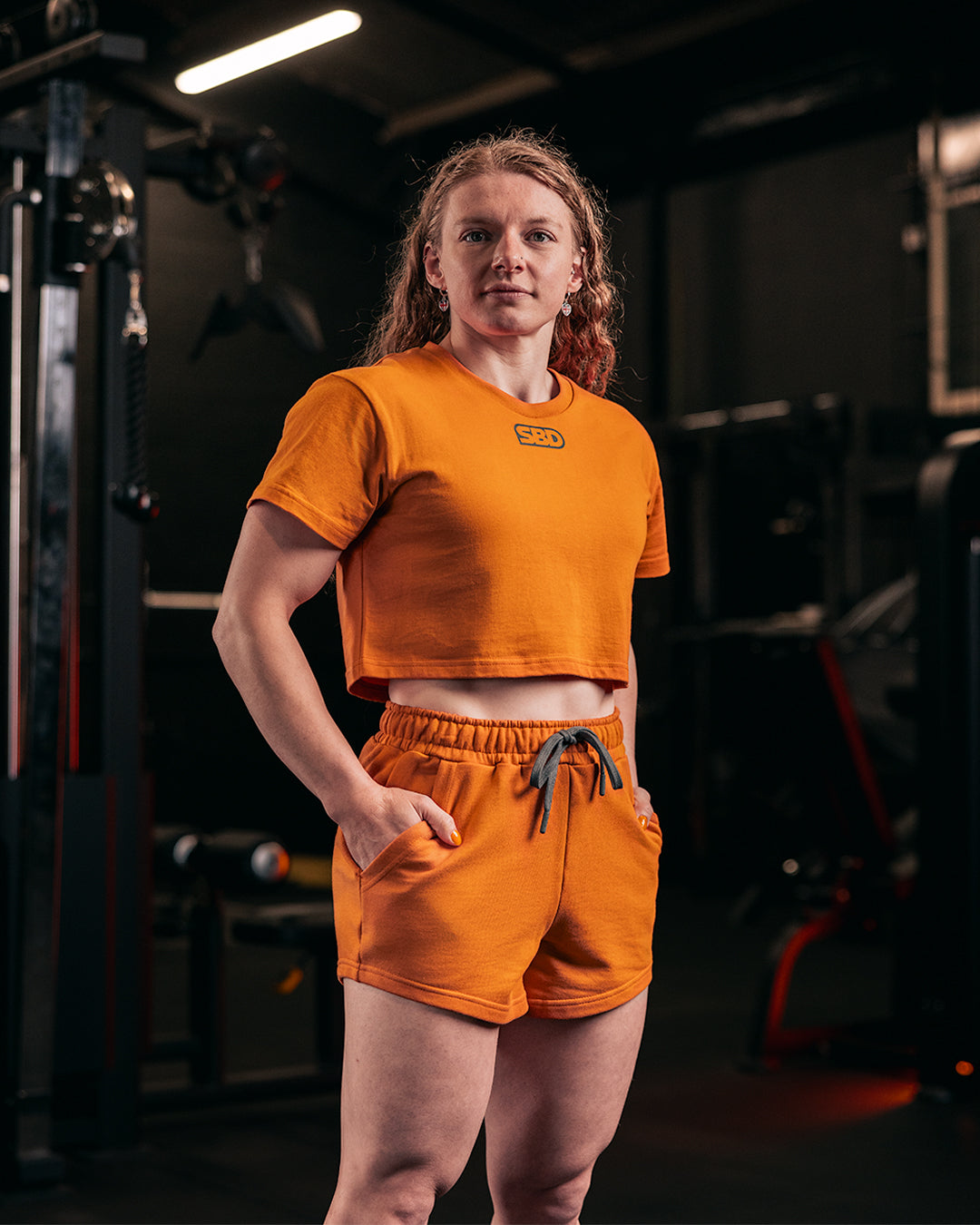 Women's Forge Orange Shorts