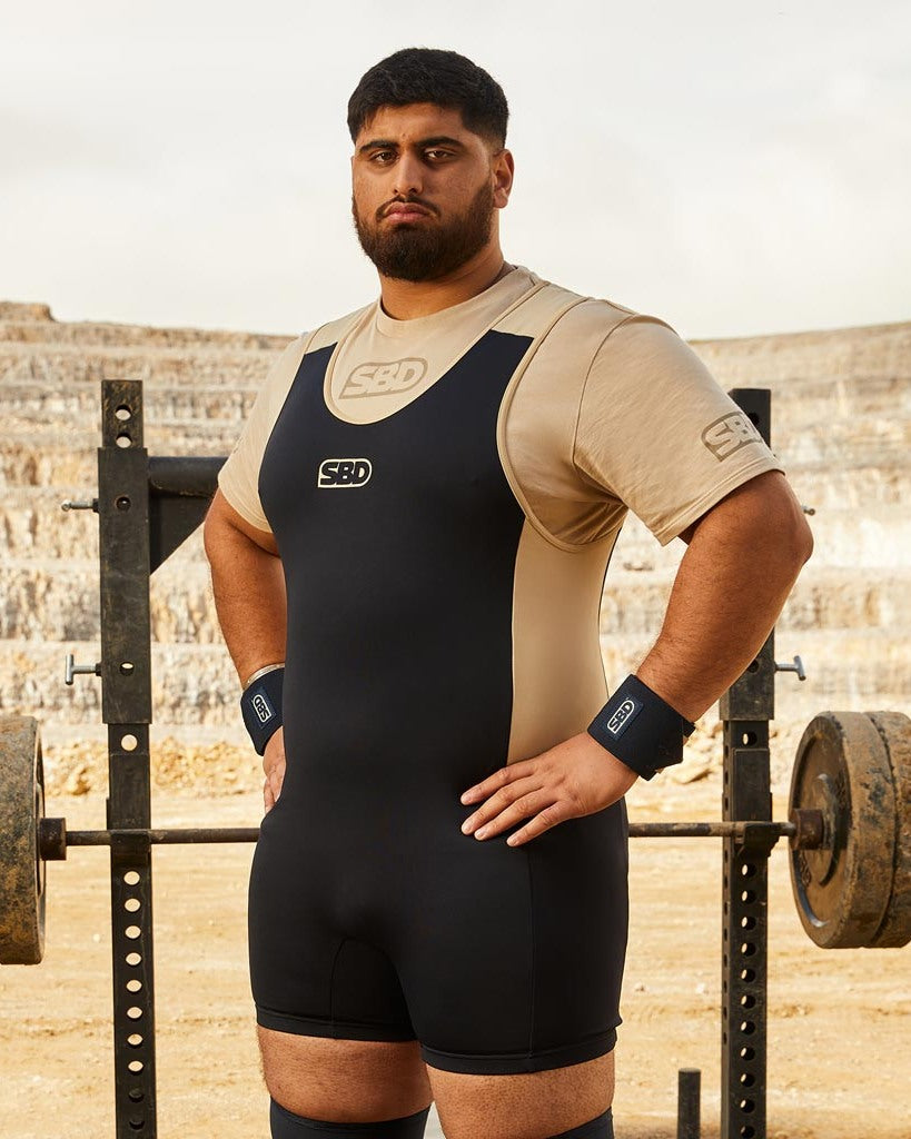 Herren Defy Powerlifting Singlet