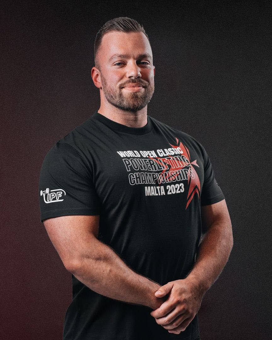 Herren Offizielles 2023 IPF Classic Worlds T-Shirt