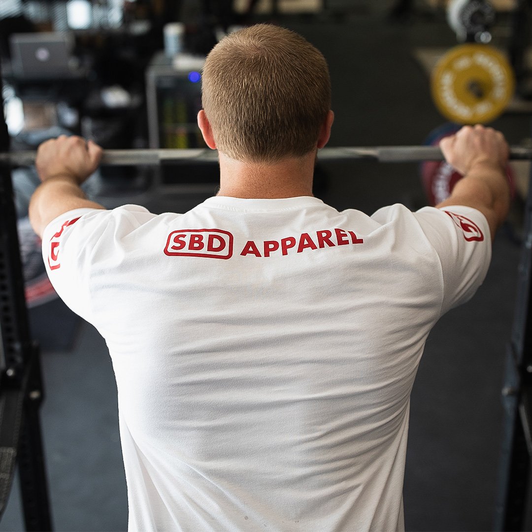 IPF T-Shirt weiss Rückseite SBD Apparel Logo