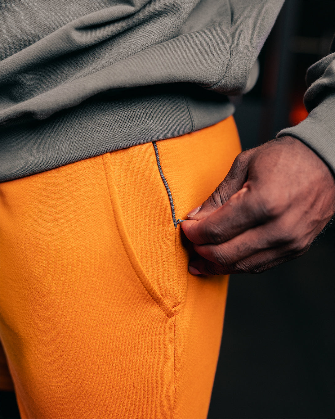 Herren Forge Shorts Orange