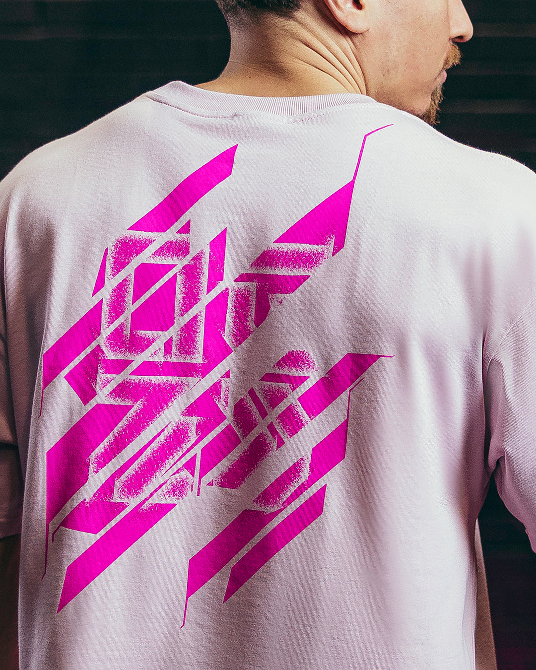 Unisex Nova Oversized T-Shirt Pastel Pink