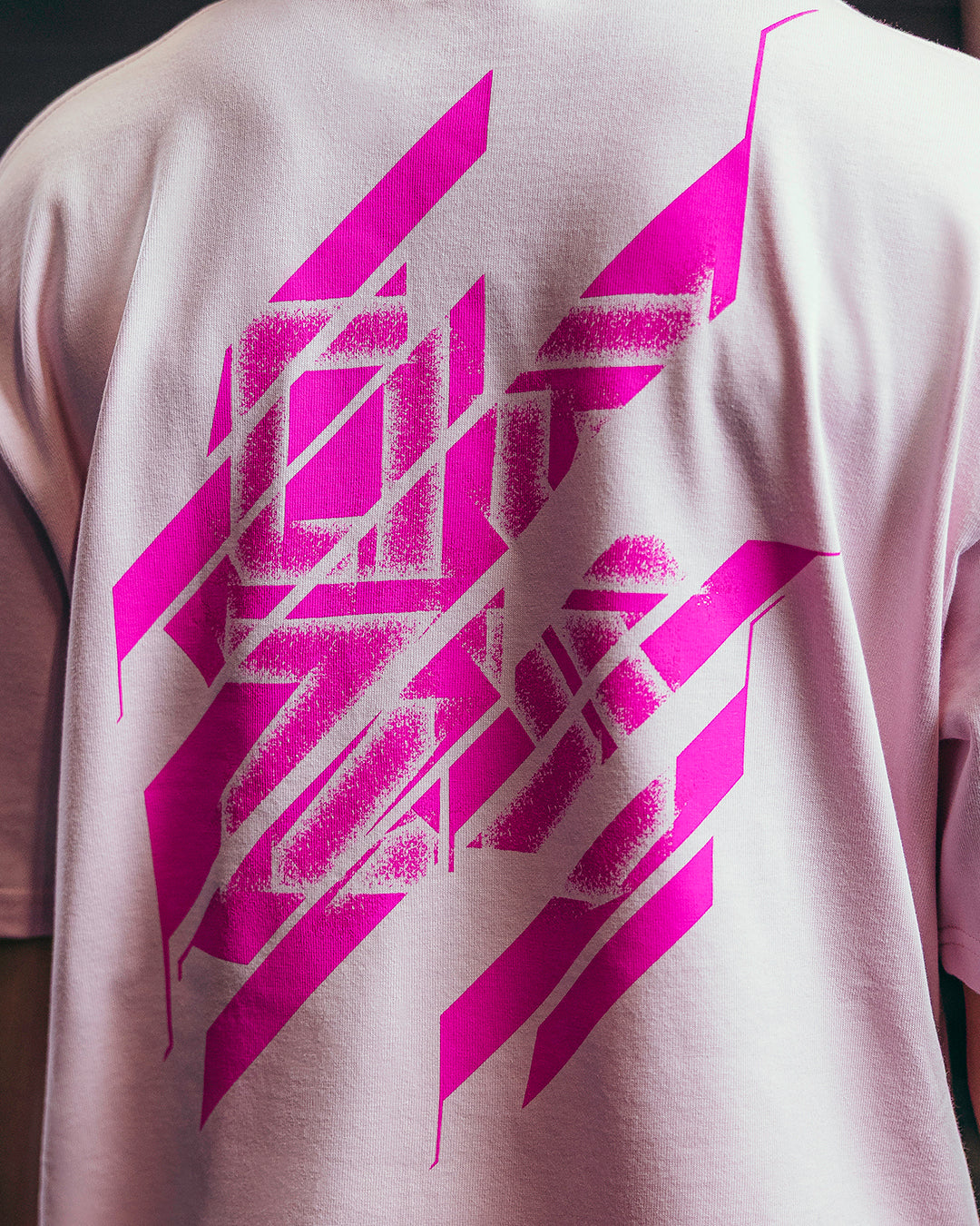 Unisex Nova Oversized T-Shirt Pastel Pink