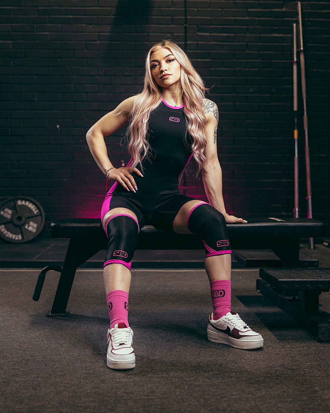 Nova Weightlifting Kniestulpen