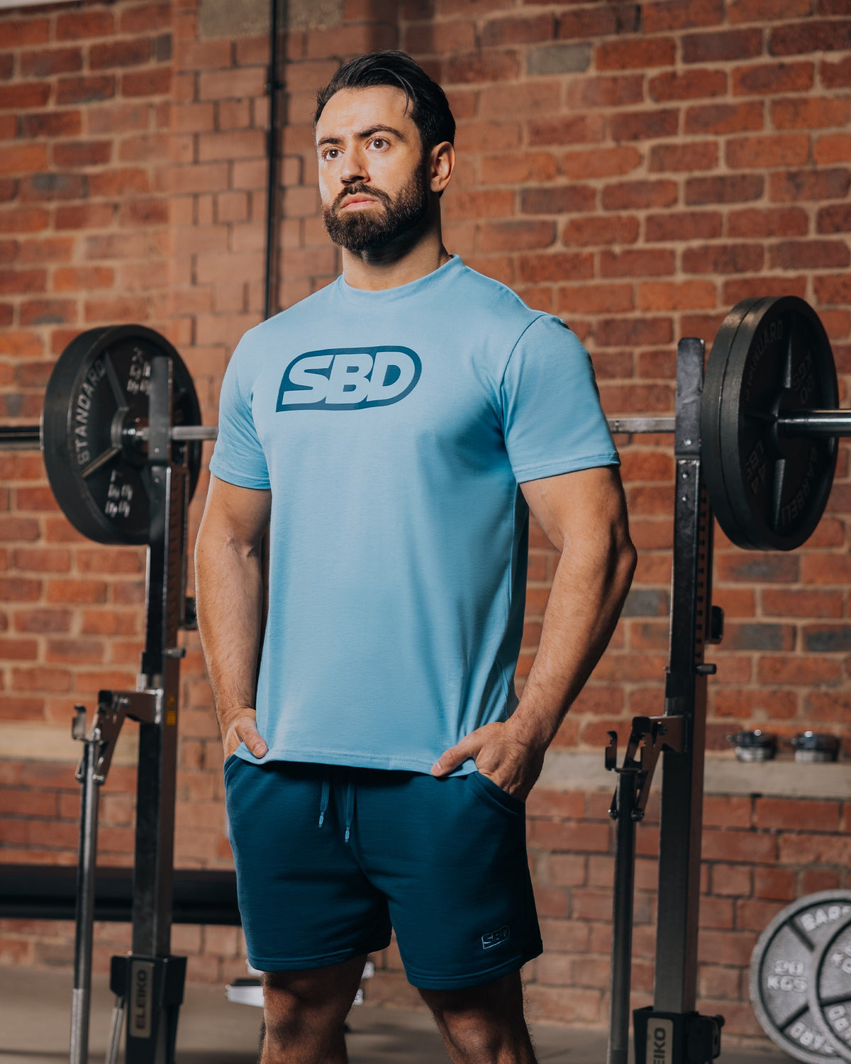 Herren Reflect T-Shirt Blue