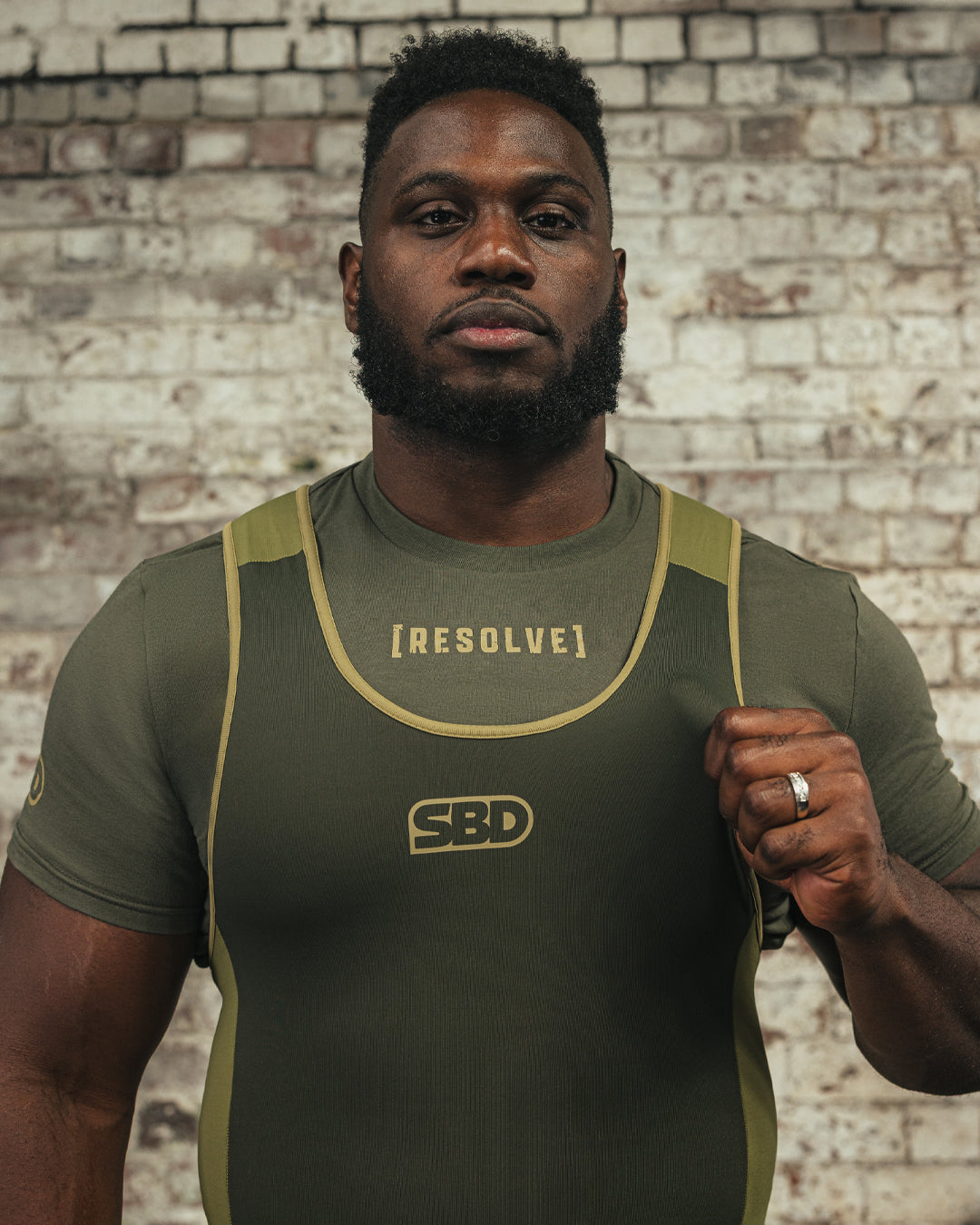Herren Resolve Powerlifting Singlet