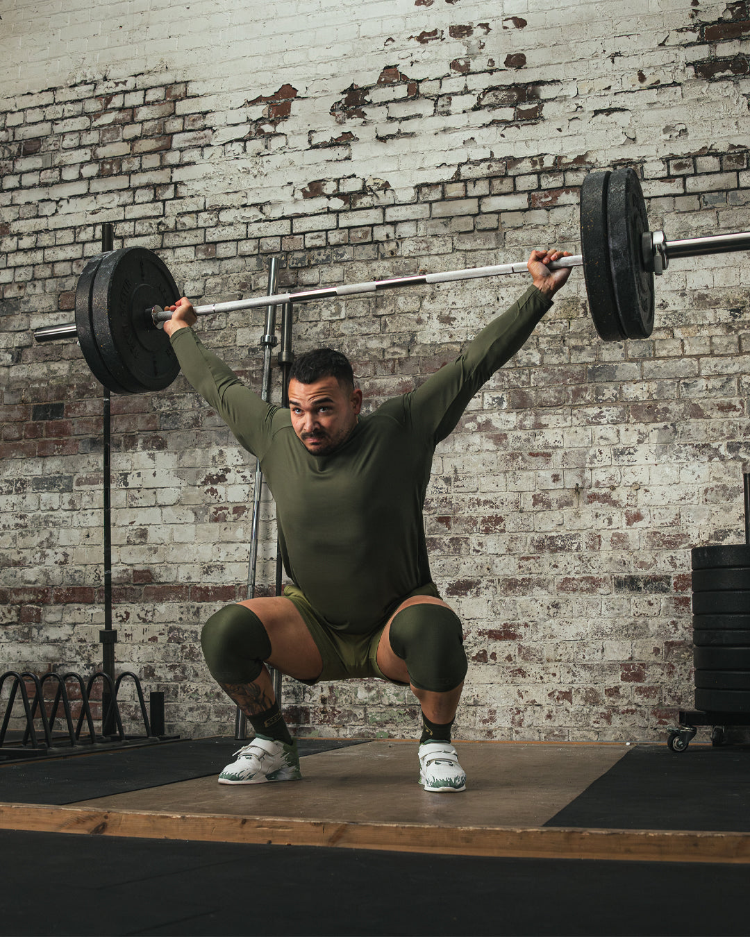 Resolve Weightlifting Kniestulpen