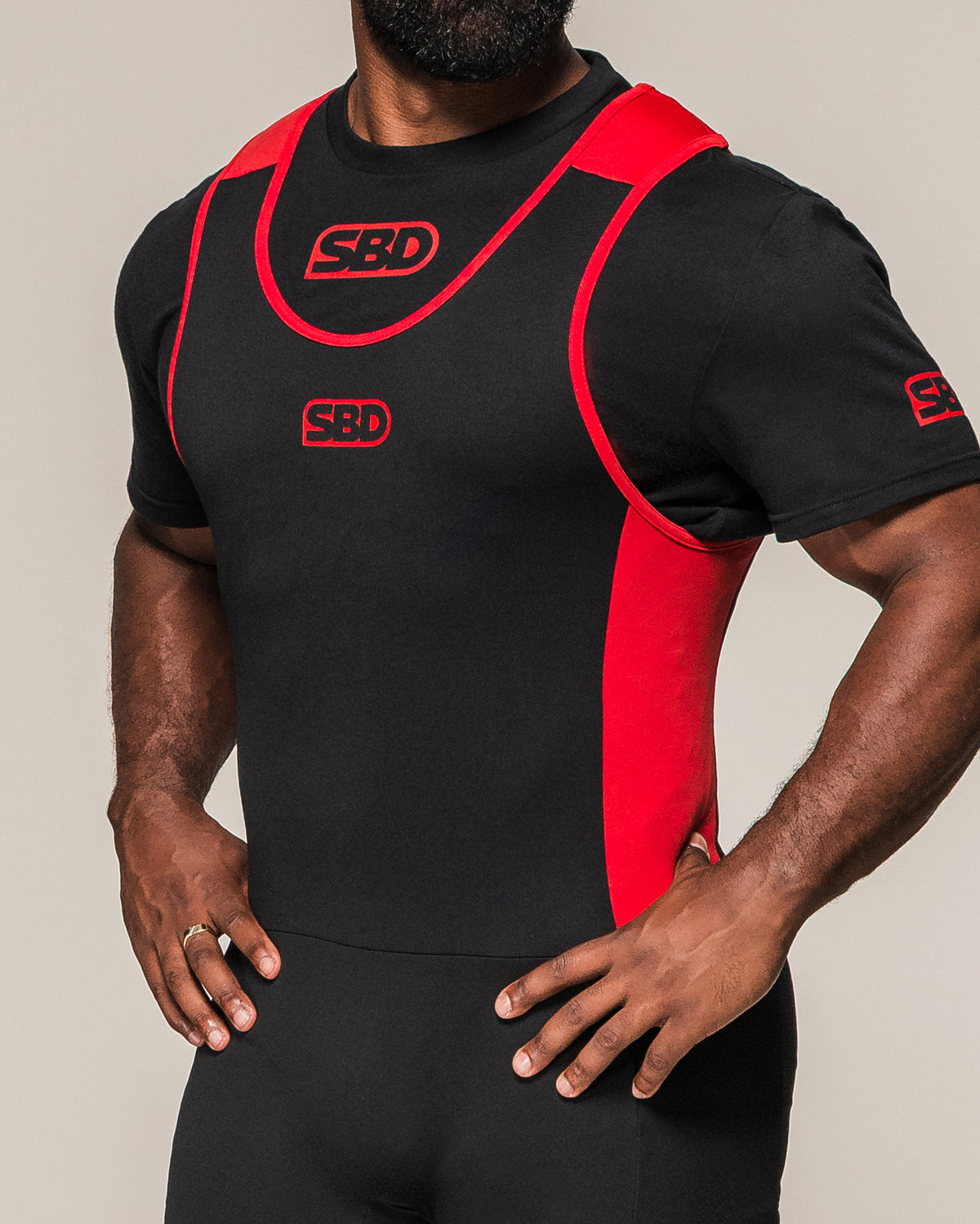 SBD Full Length Powerlifting Singlet Männer 3