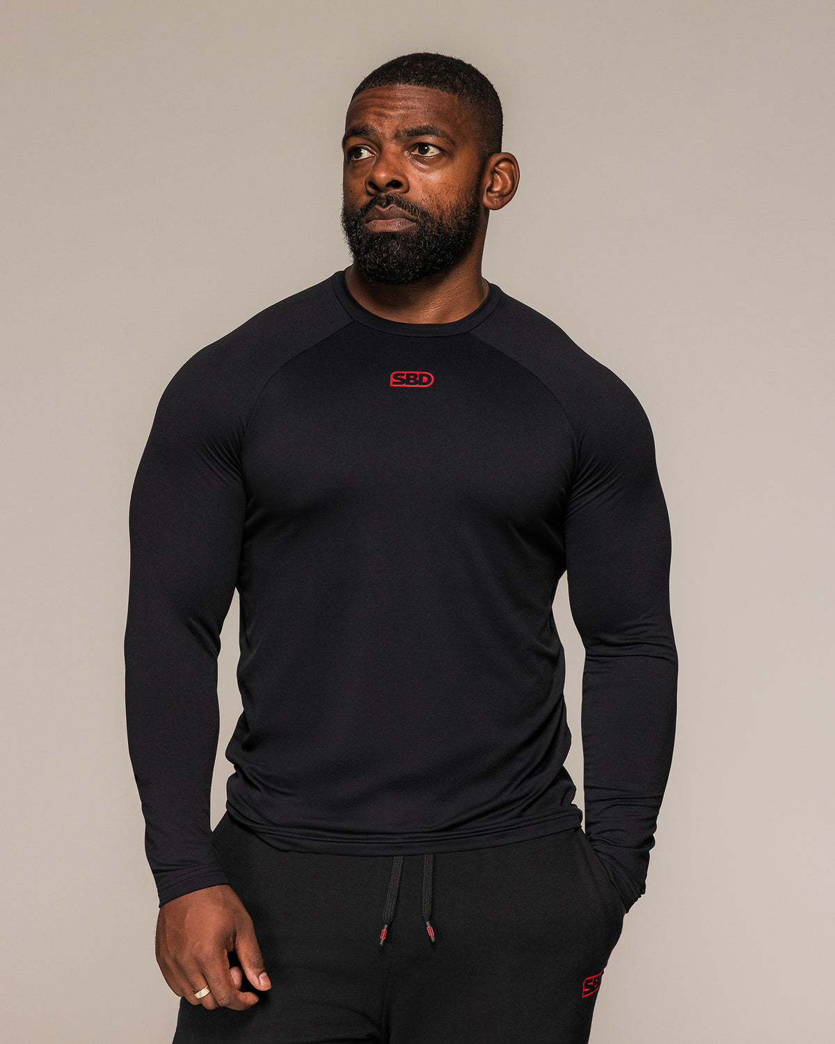 SBD Langarm Training Shirt Männer 1