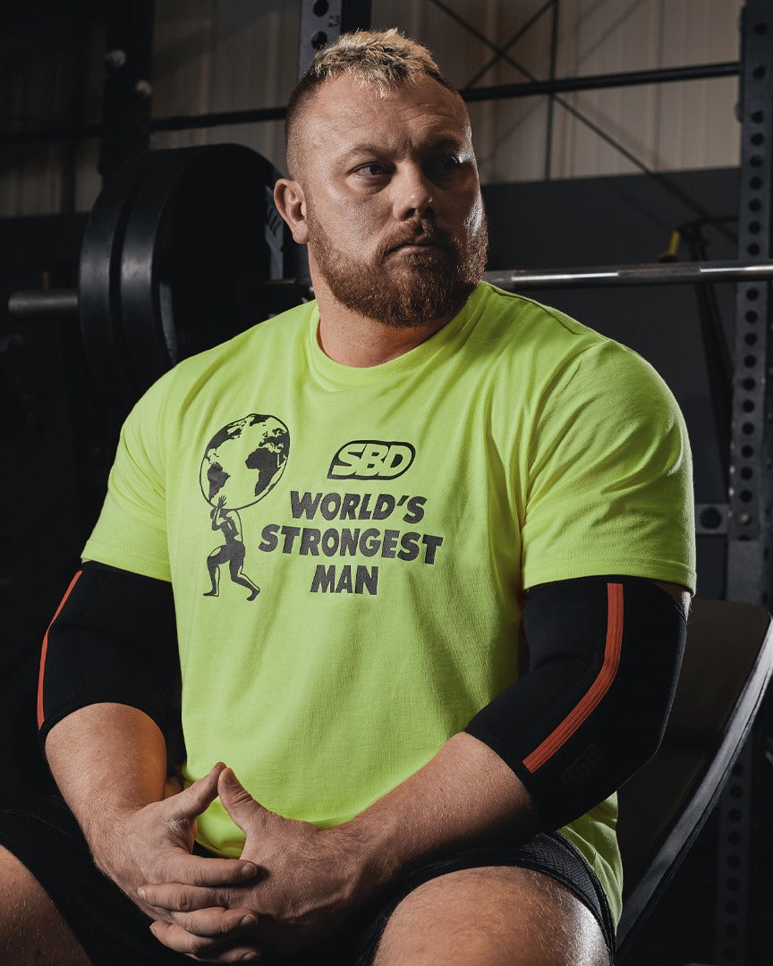 SBD World's Strongest Man T-Shirt 2022 Finals grün 2