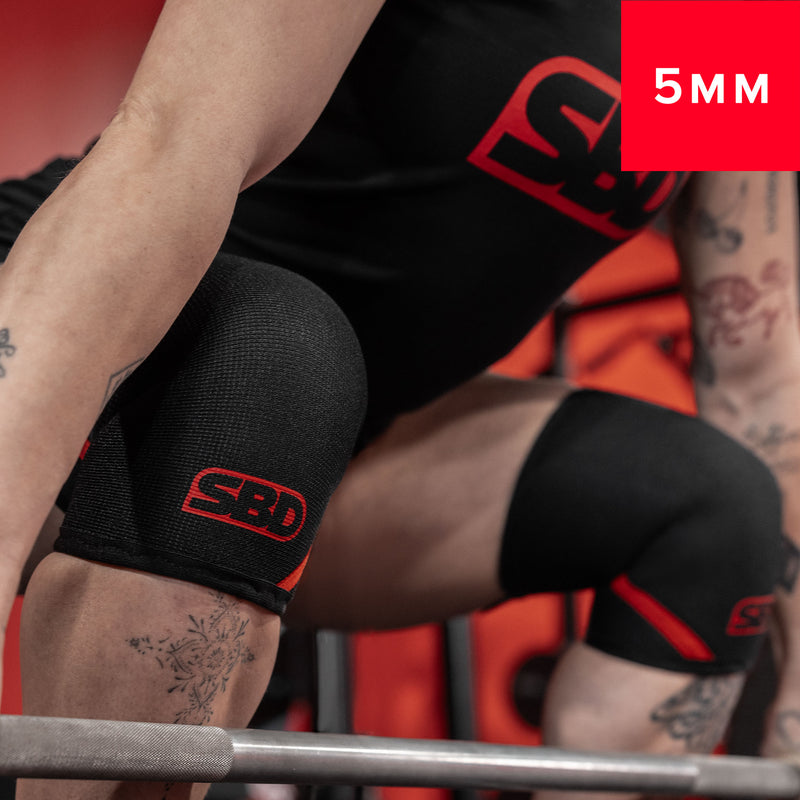 SBD Weightlifting Knee Sleeves 5mm