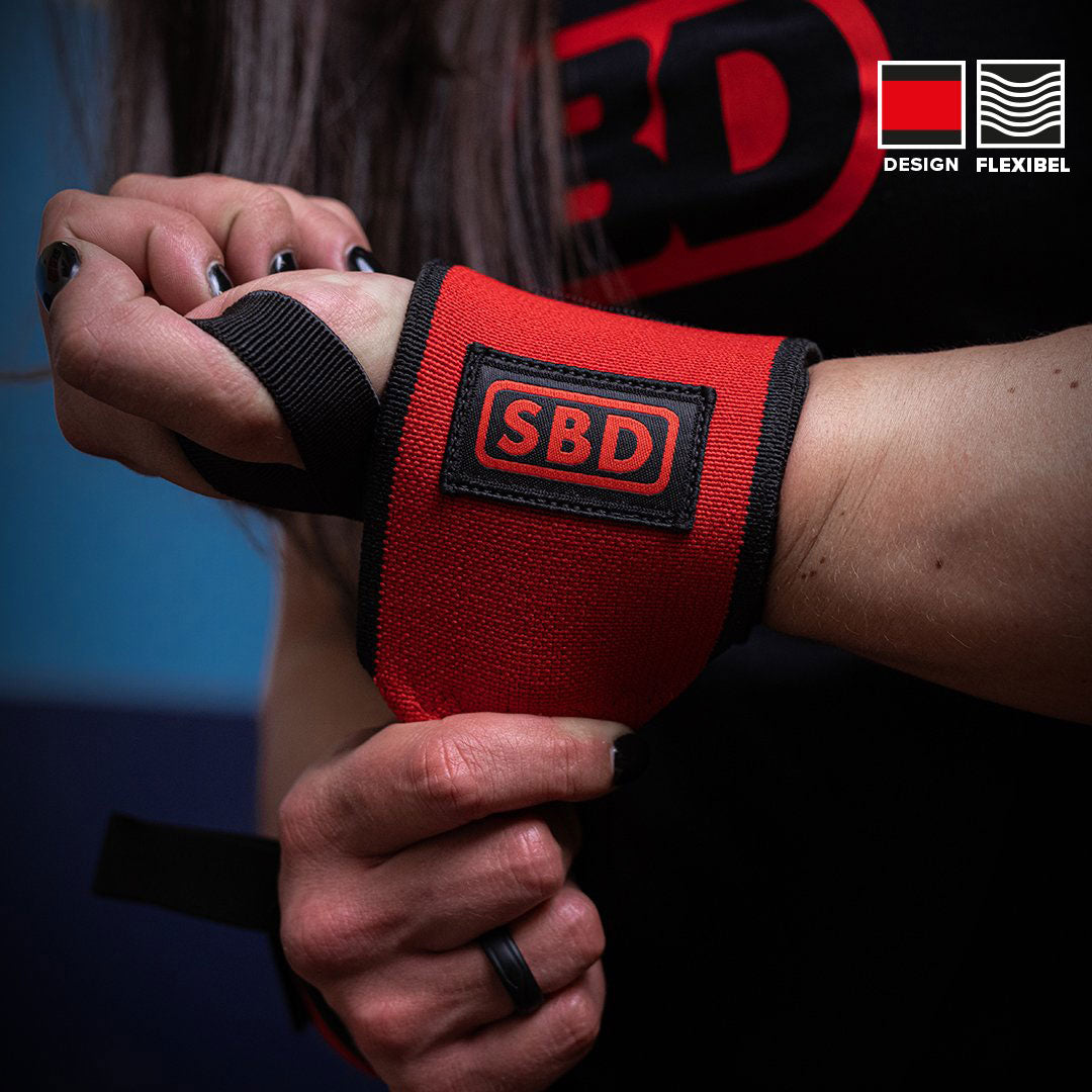 SBD Handgelenksbandagen Wrist Wraps flexibel Gym Fitness Powerlifting